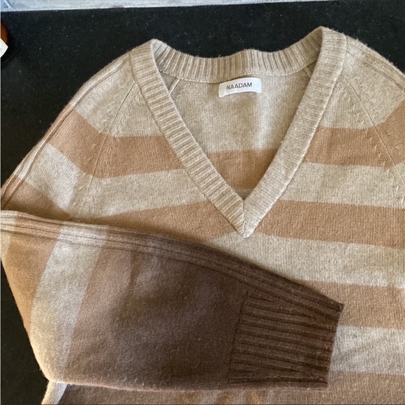 NADAAM Striped Ombré Sweater - Picture 6 of 12
